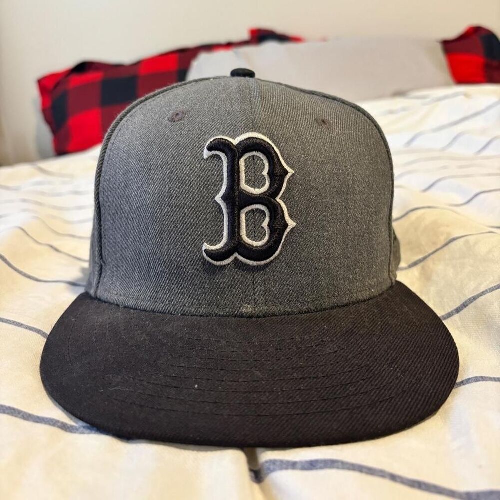 Boston Red Sox New Era Black/Grey Hat